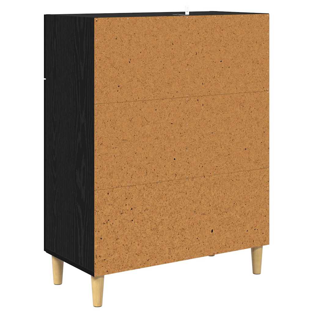 Kabalas juoda ąžuolo 34 x 69.5 x 89 cm Apdirbta mediena