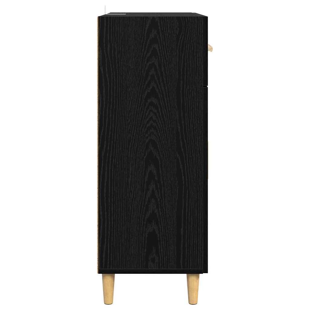 Kabalas juoda ąžuolo 34 x 69.5 x 89 cm Apdirbta mediena