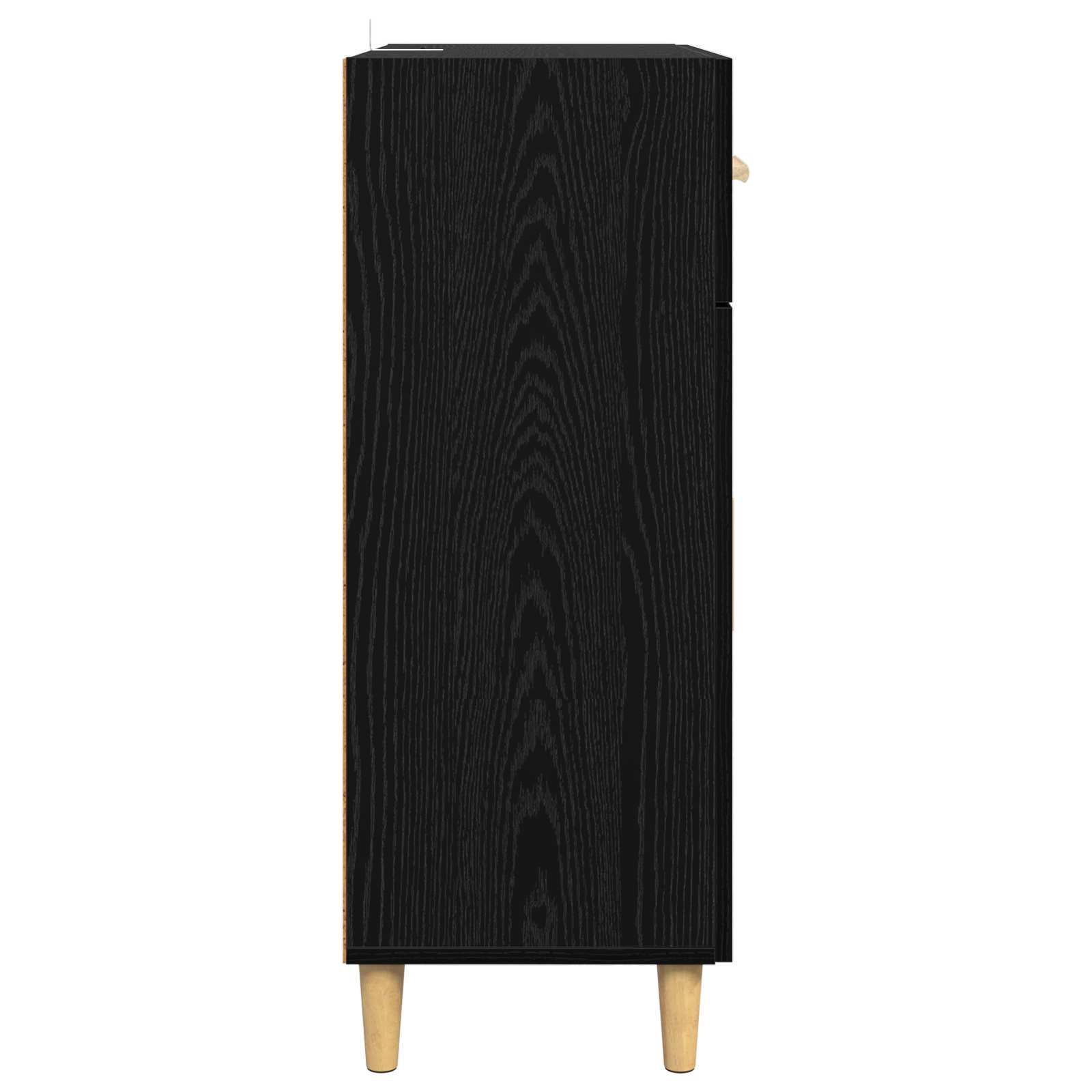 Kabalas juoda ąžuolo 34 x 69.5 x 89 cm Apdirbta mediena