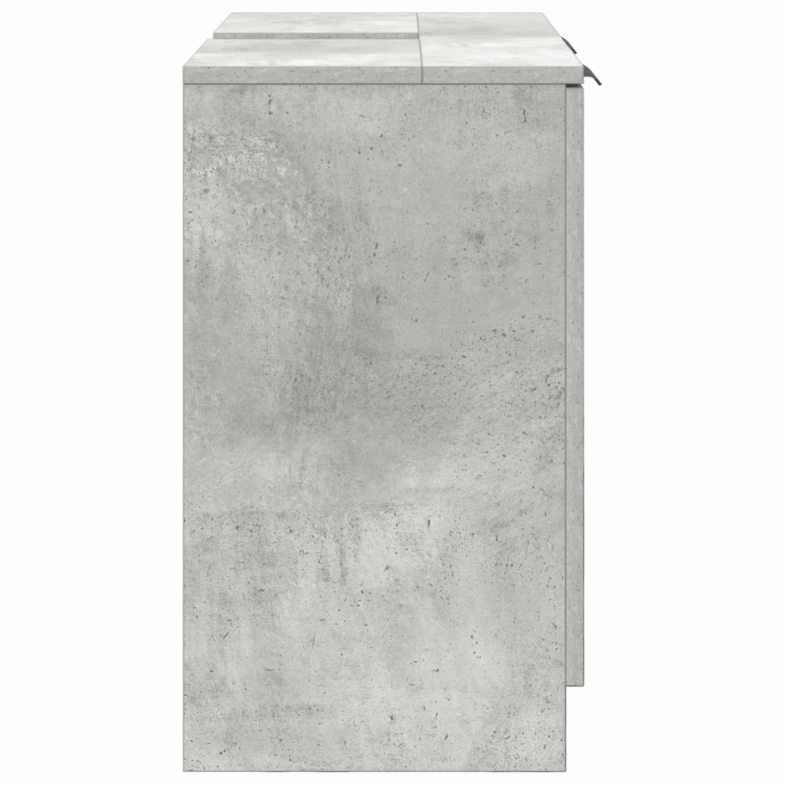 Vannas istabas skapītis ar uzglabāšanas vietu Betona pelēks 64,5 x 33,5 x 59 cm
