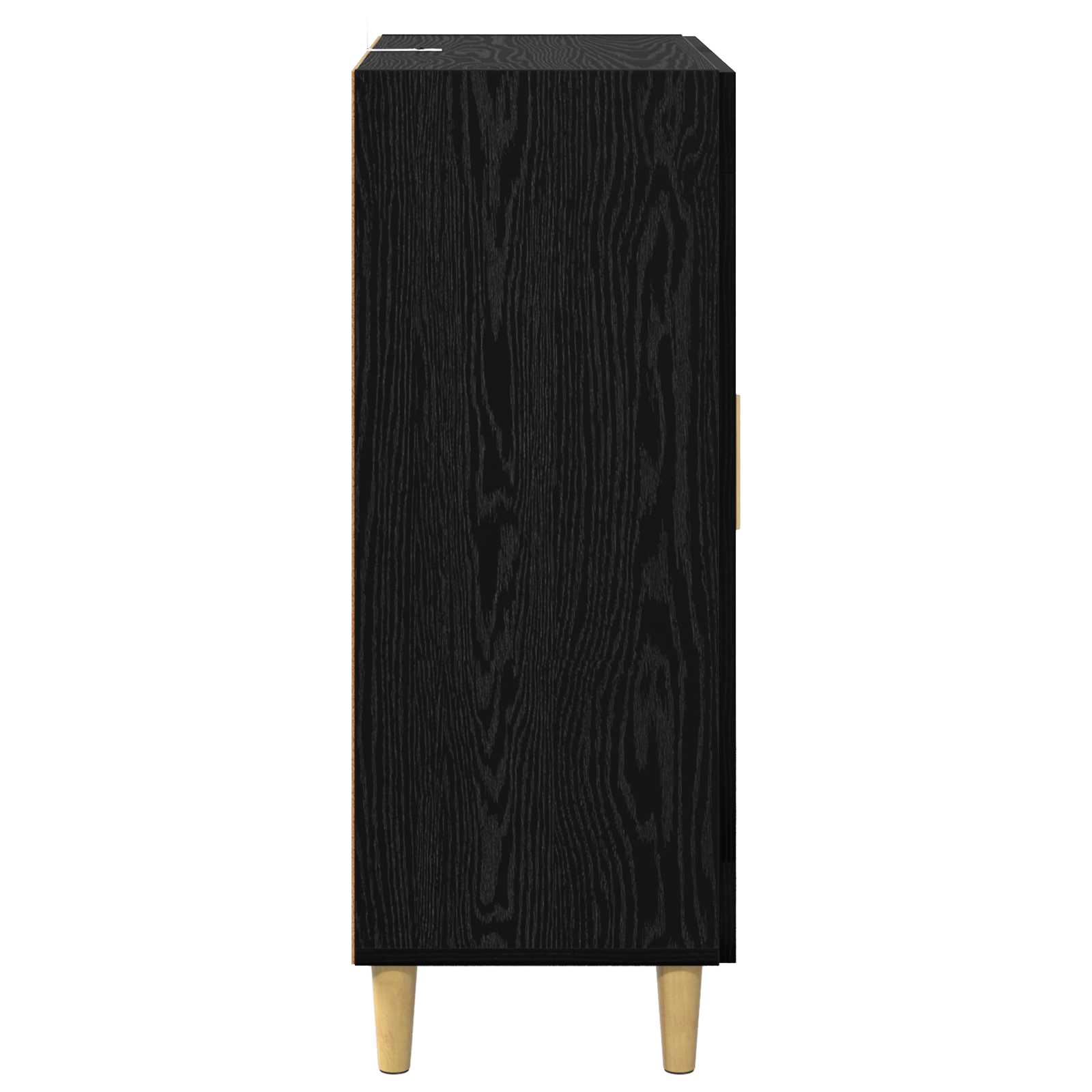 Kabalas Juodas ąžuolas 69,5 x 34 x 90 cm Apdirbta mediena