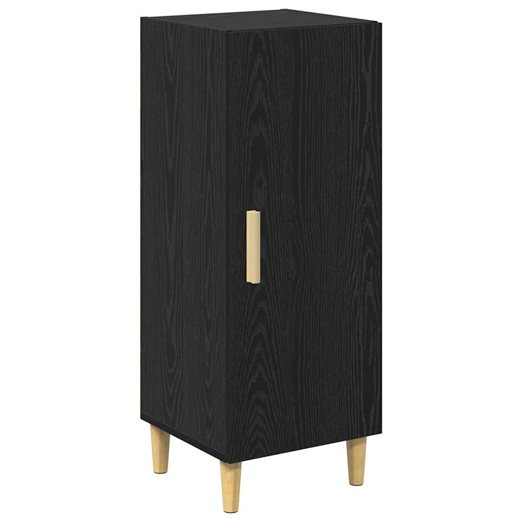 Kabalas juoda ąžuolo 34.5 x 34 x 90 cm Apdirbta mediena
