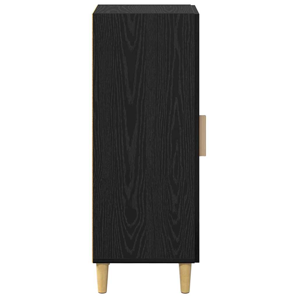 Kabalas juoda ąžuolo 34.5 x 34 x 90 cm Apdirbta mediena