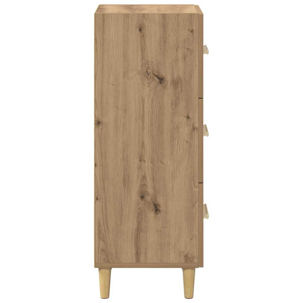 Kabalas artisano ąžuolo 34.5 x 34 x 90 cm Apdirbta mediena