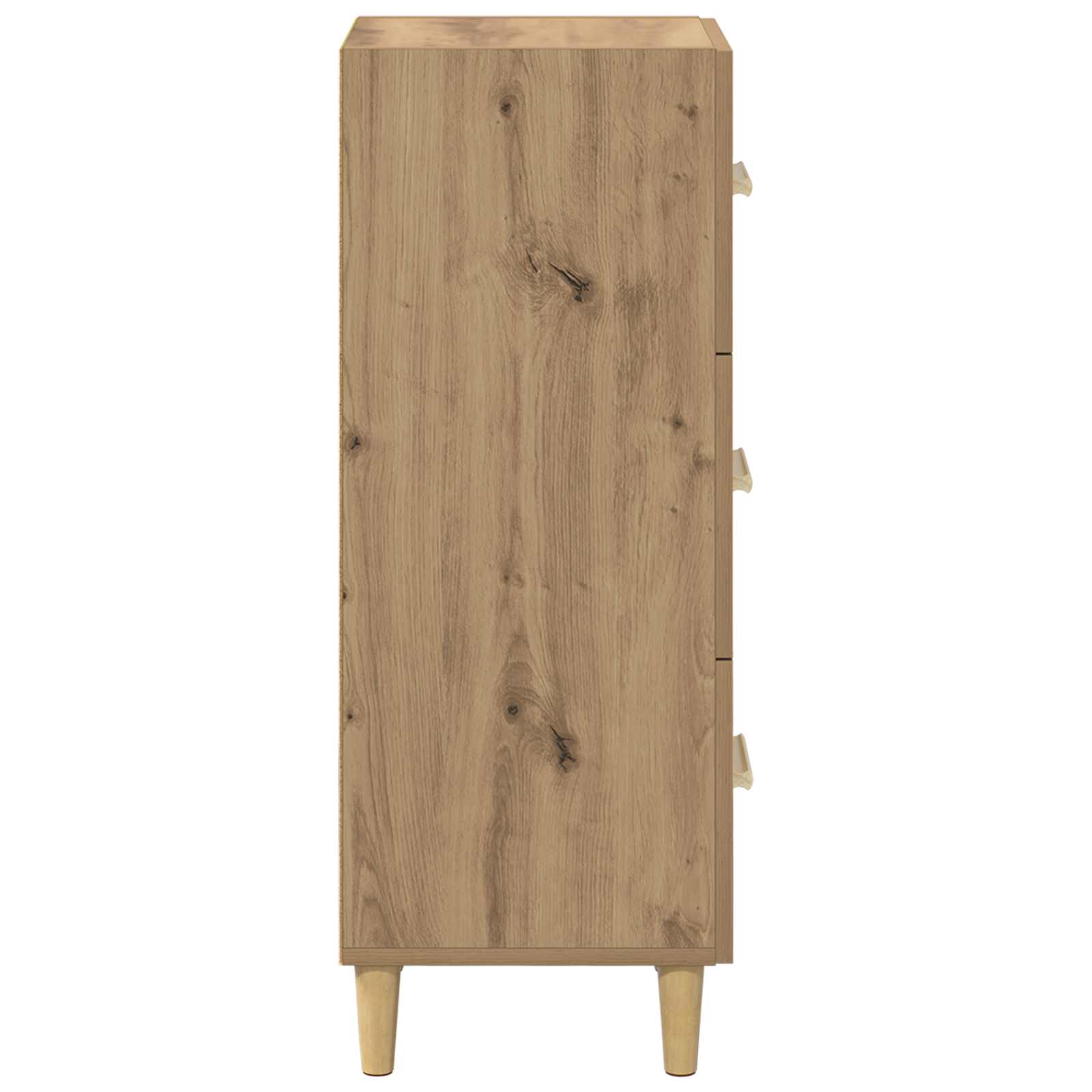 Kabalas artisano ąžuolo 34.5 x 34 x 90 cm Apdirbta mediena