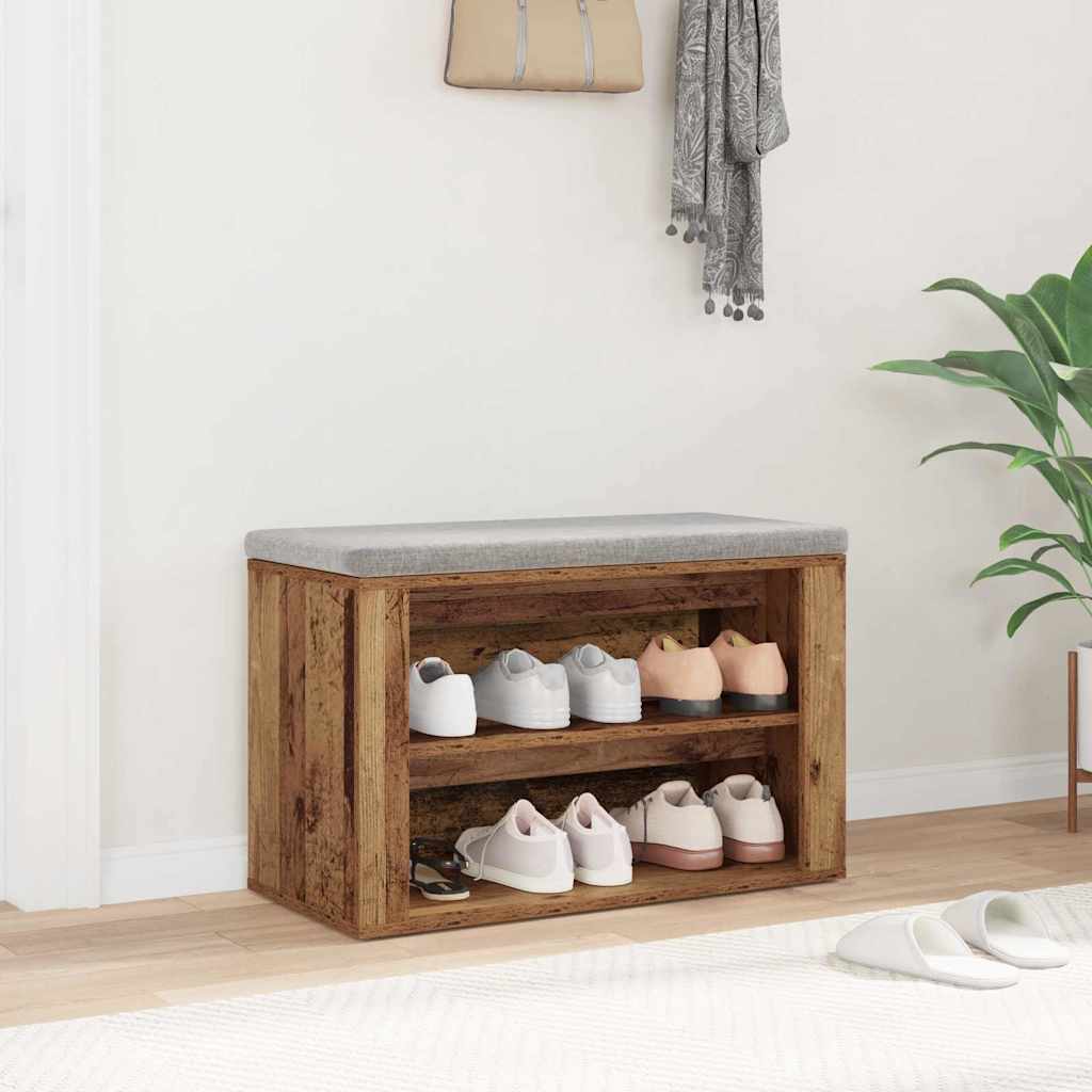 Batų stovas Sena mediena 75 x 35 x 45 cm Apdirbta mediena