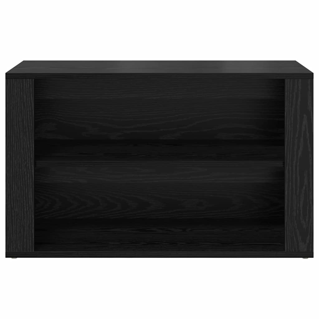 Apavu skapis, melns ozols 75 x 35 x 45 cm Inženierijas koksne