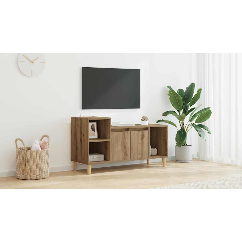 Televizoriaus spintelė Amatininkų ąžuolas 100 x 35 x 55 cm