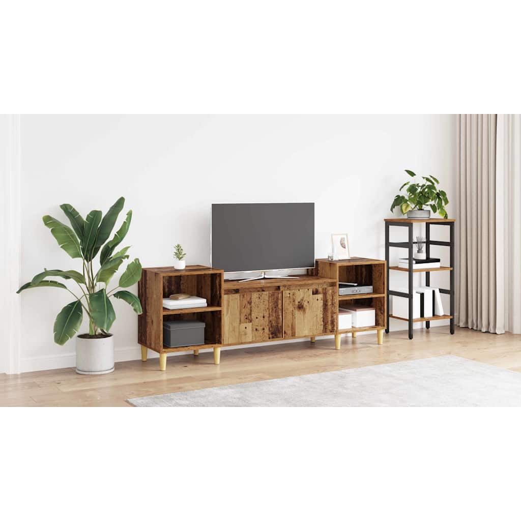 TV skapītis, Antīka koka apdare, 160 x 35 x 55 cm