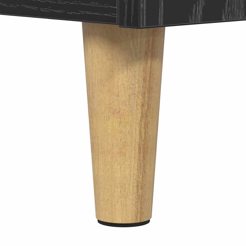TV Cabinet Black Oak 160 x 35 x 55 cm