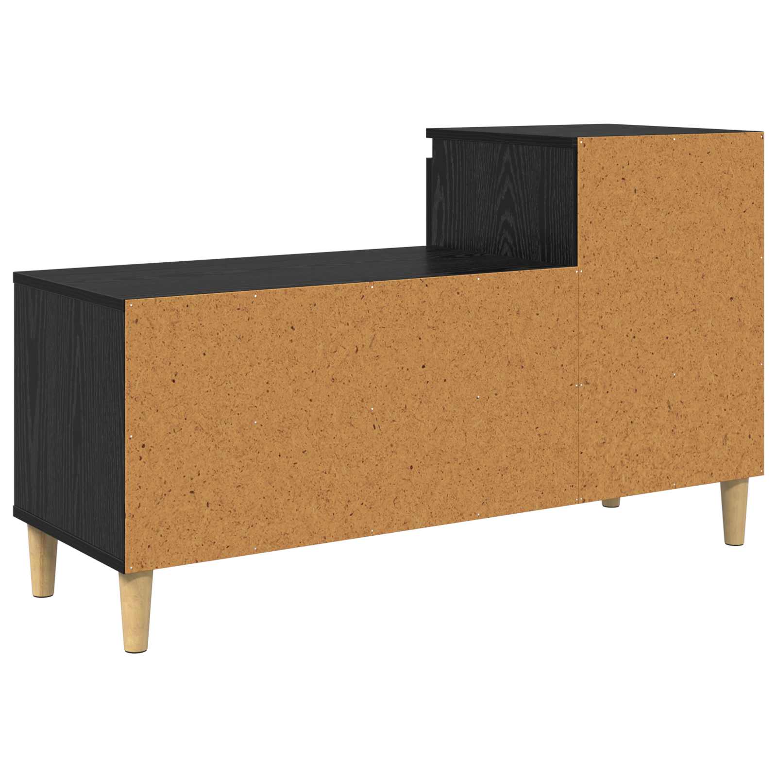 Apavu skapis Melnā ozola krāsā 102 x 36 x 60 cm Apstrādāta koksne