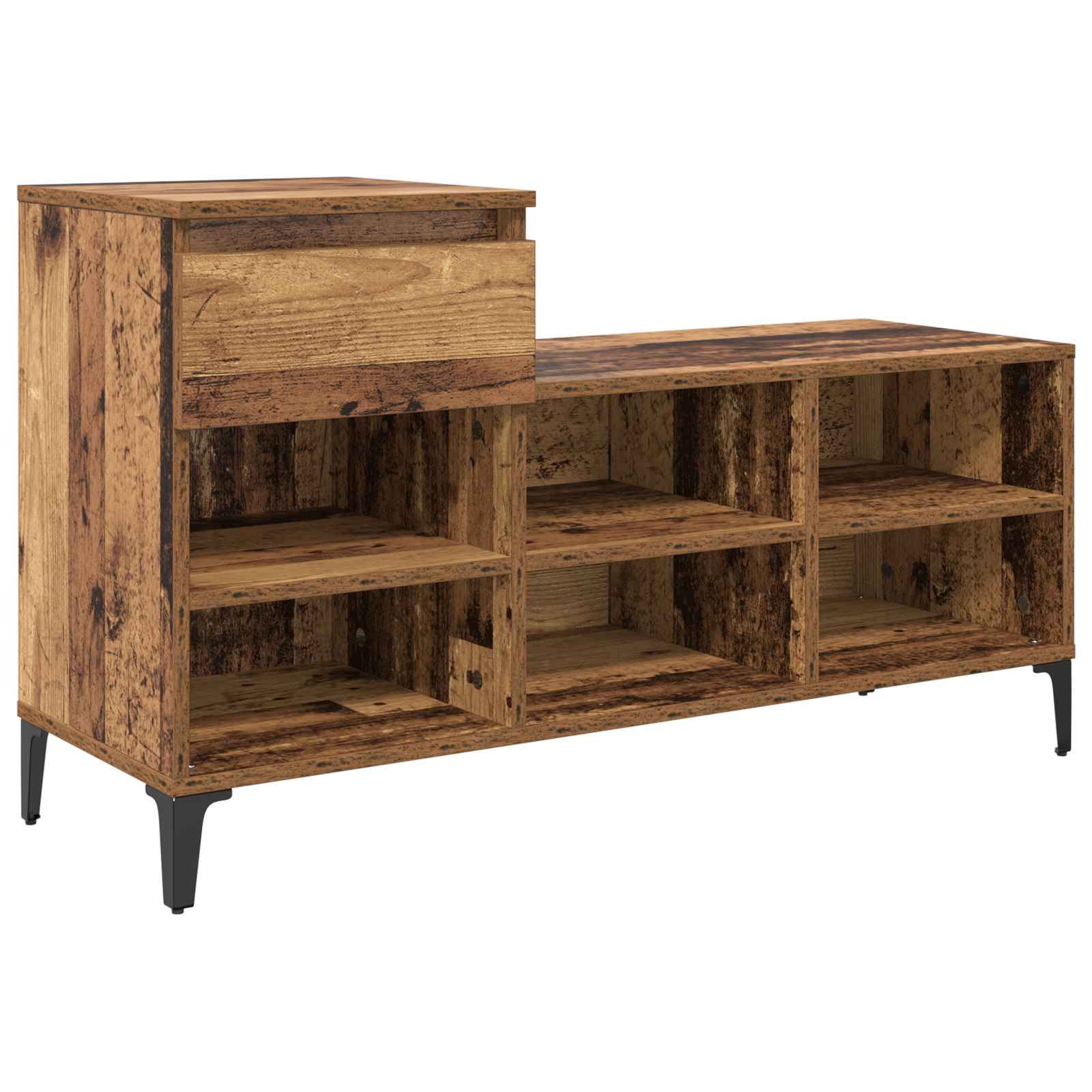 Apavu skapis, vecs koks 102 x 36 x 60 cm Pārstrādāta koksne