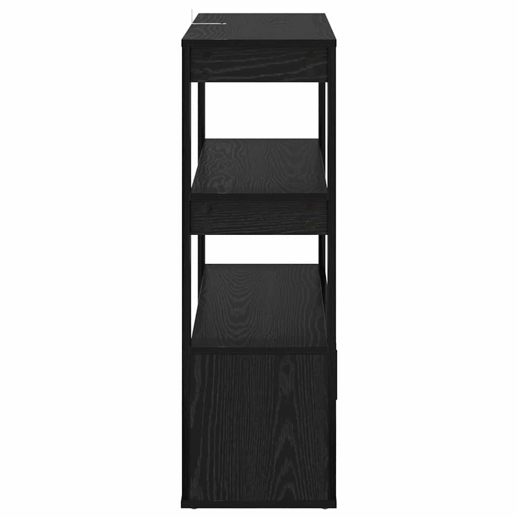 Kabalas juoda ąžuolo 30 x 80 x 90 cm Apdirbta mediena