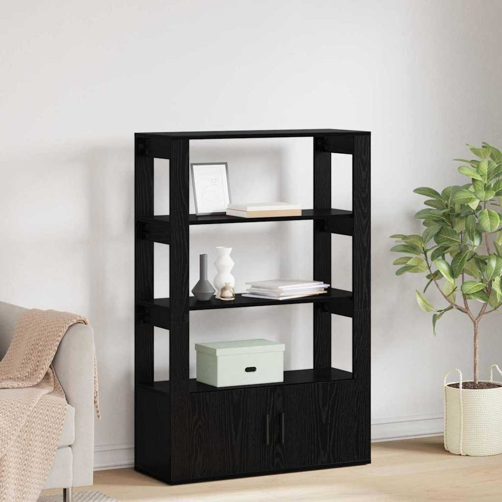 Kabalas juoda ąžuolo 30 x 80 x 119.5 cm Apdirbta mediena