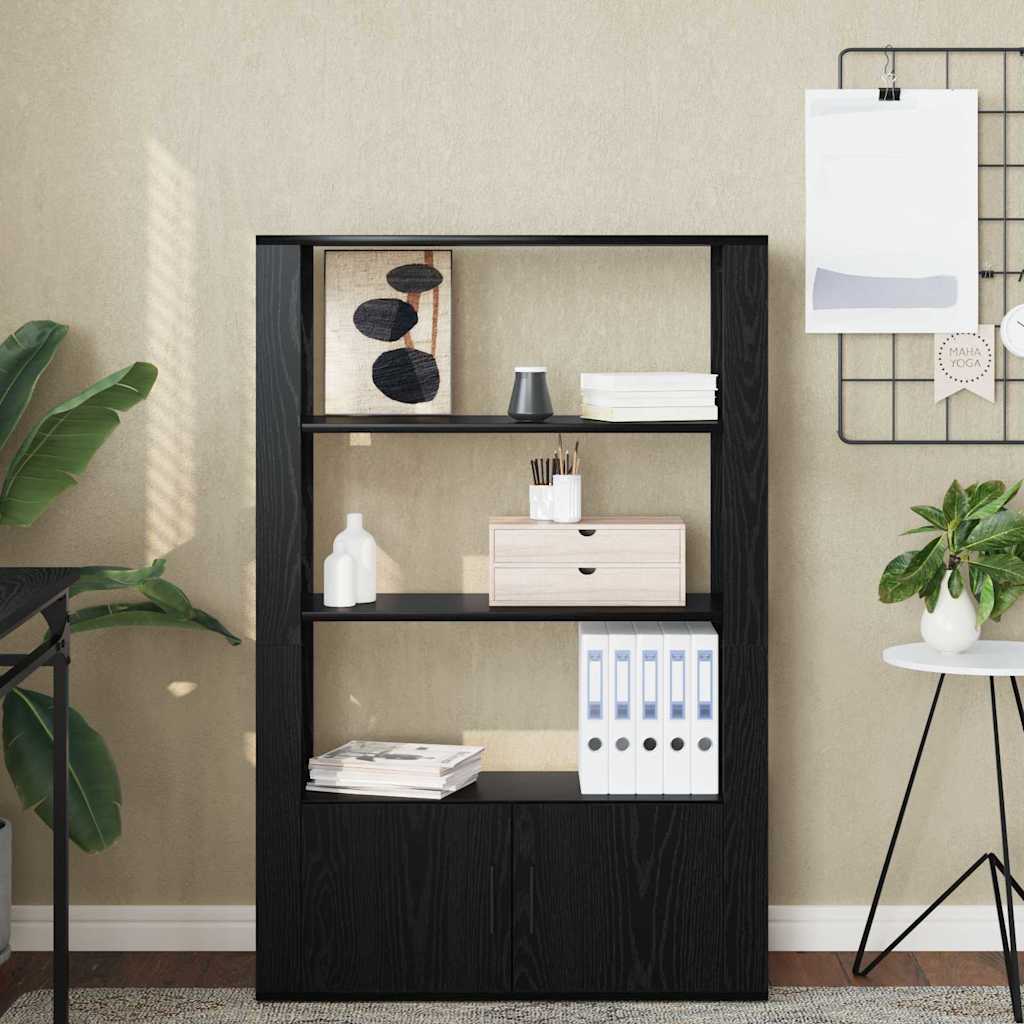 Kabalas juoda ąžuolo 30 x 80 x 119.5 cm Apdirbta mediena
