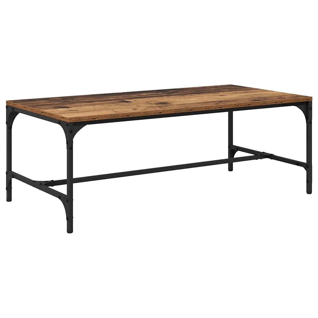 Coffee Table Antique Wood 100 x 50 x 35 cm