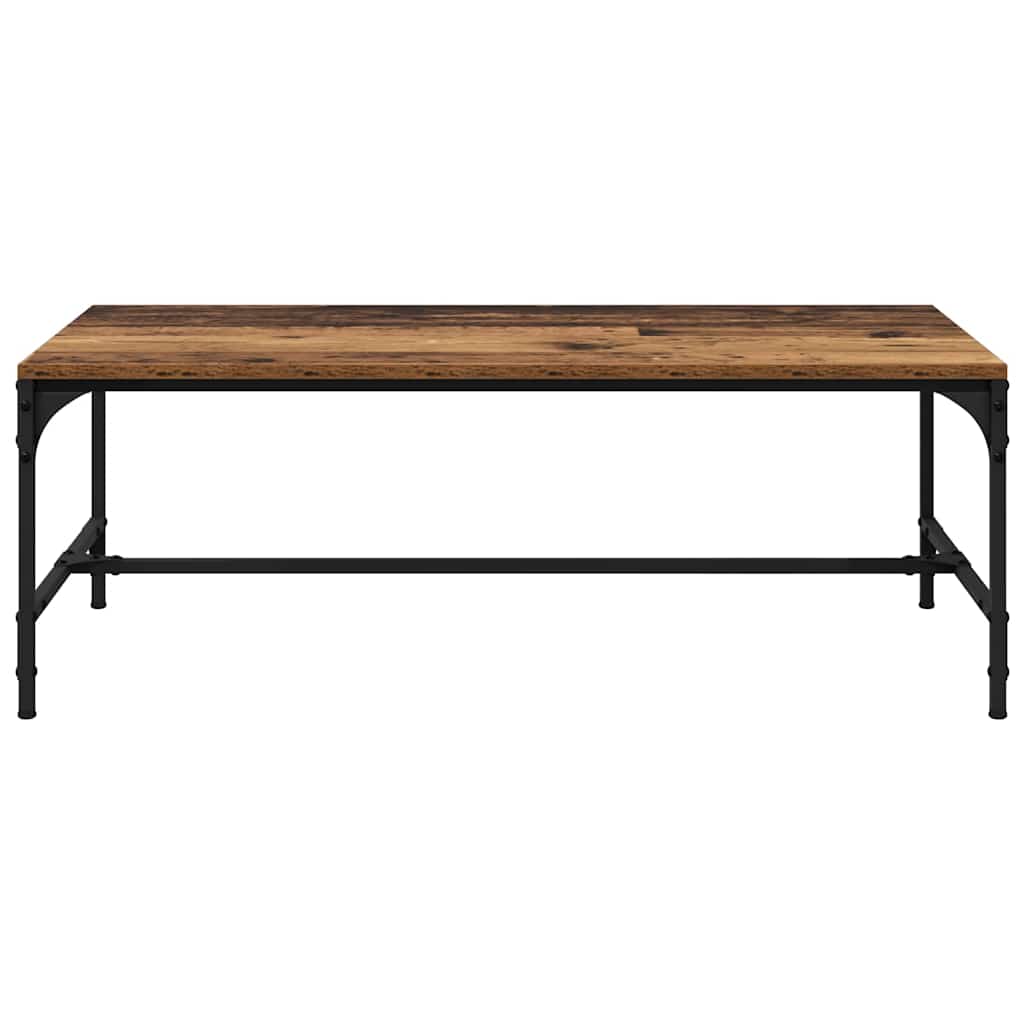 Coffee Table Antique Wood 100 x 50 x 35 cm