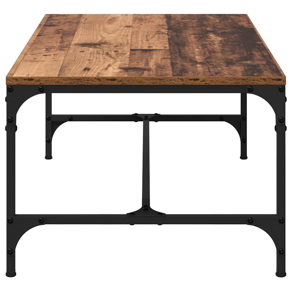 Coffee Table Antique Wood 100 x 50 x 35 cm