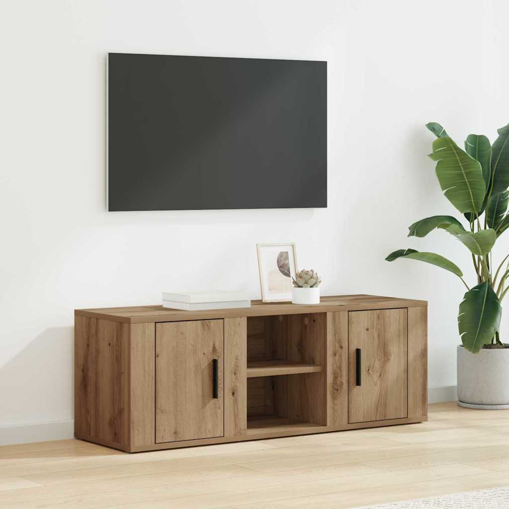 Televizoriaus spintelė Amatininkų ąžuolas 100 x 31,5 x 35 cm