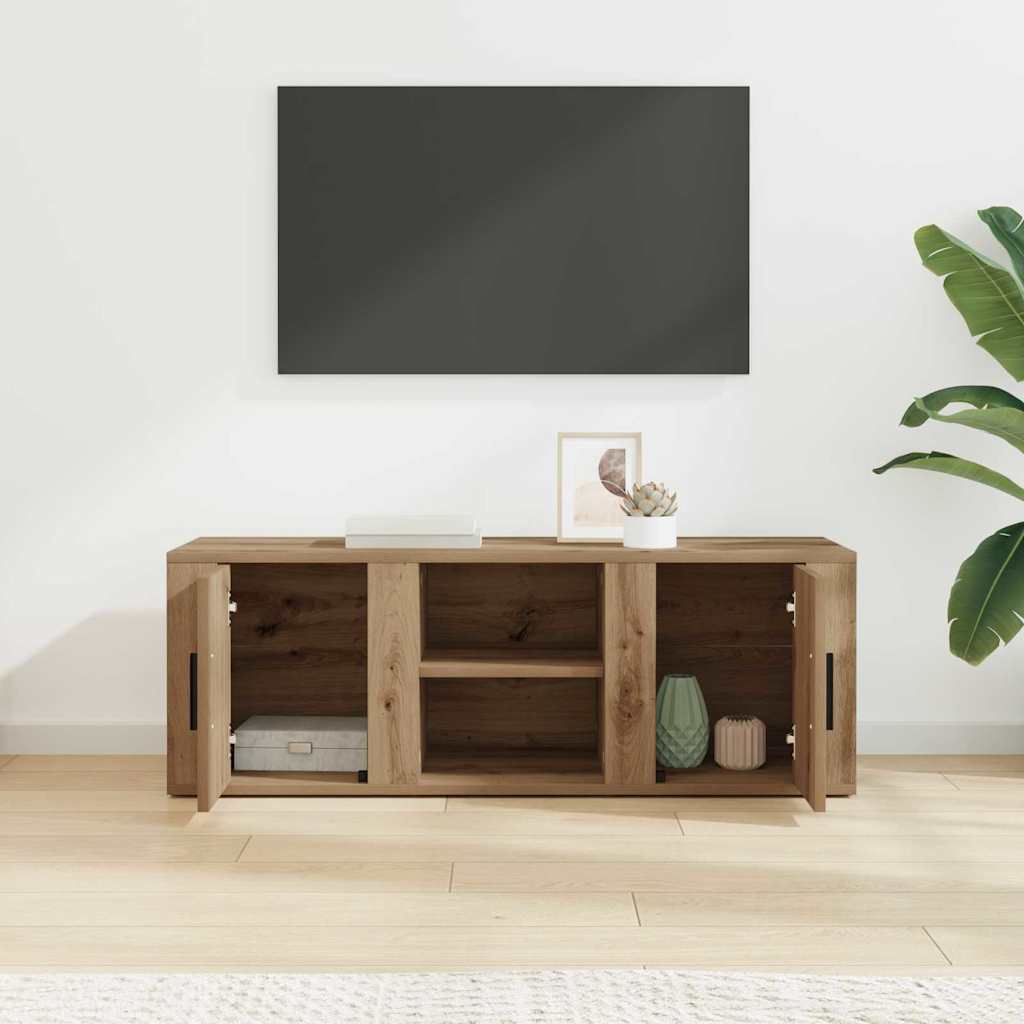 Televizoriaus spintelė Amatininkų ąžuolas 100 x 31,5 x 35 cm