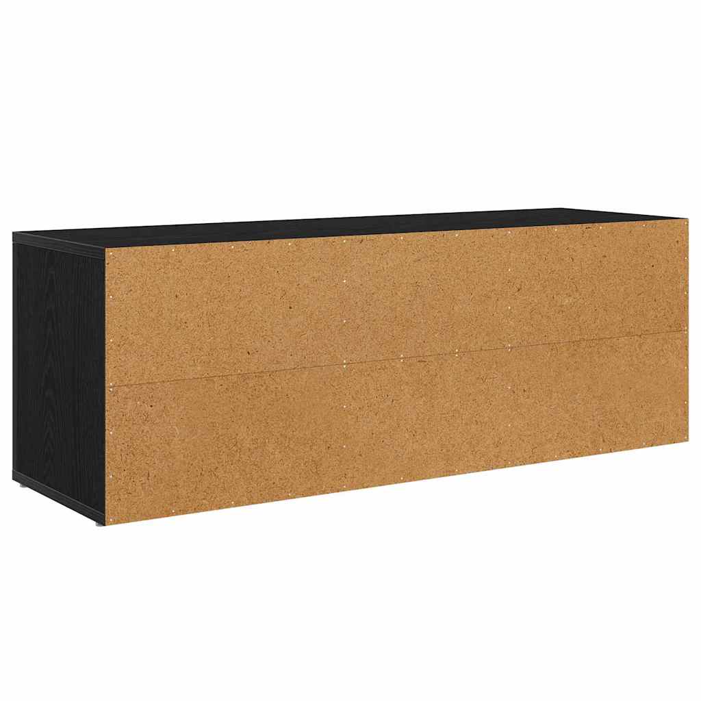 Televizoriaus spintelė Juodas ąžuolas 100 x 31,5 x 35 cm