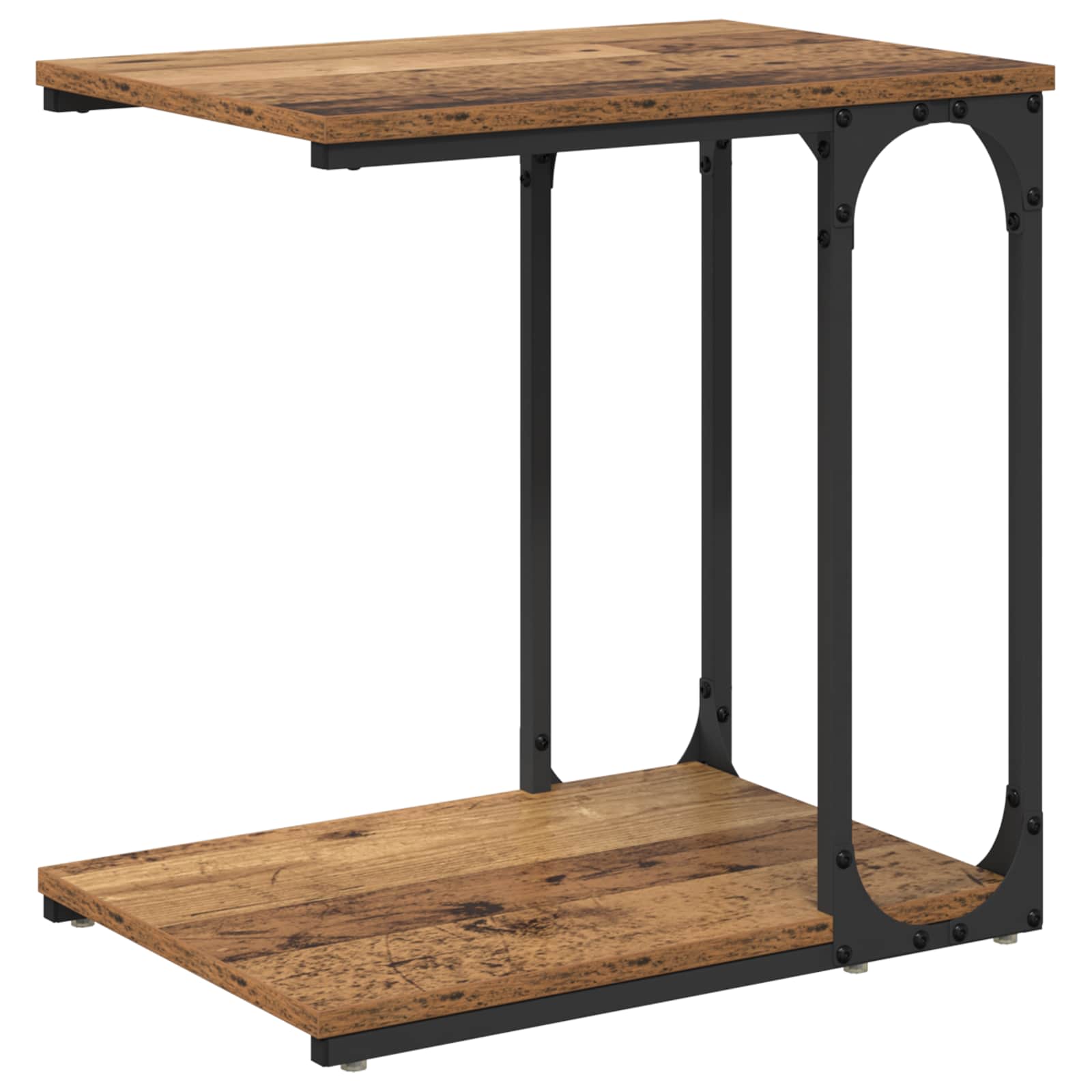 Sānu galdiņš Sena koks 50 x 35 x 52 cm Apstrādāta koksne