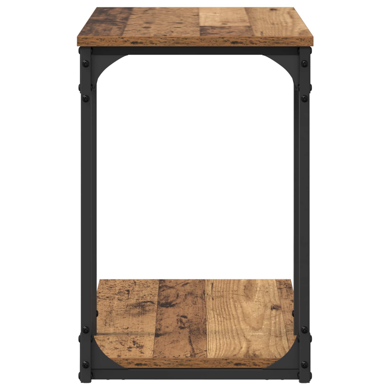 Sānu galdiņš Sena koks 50 x 35 x 52 cm Apstrādāta koksne