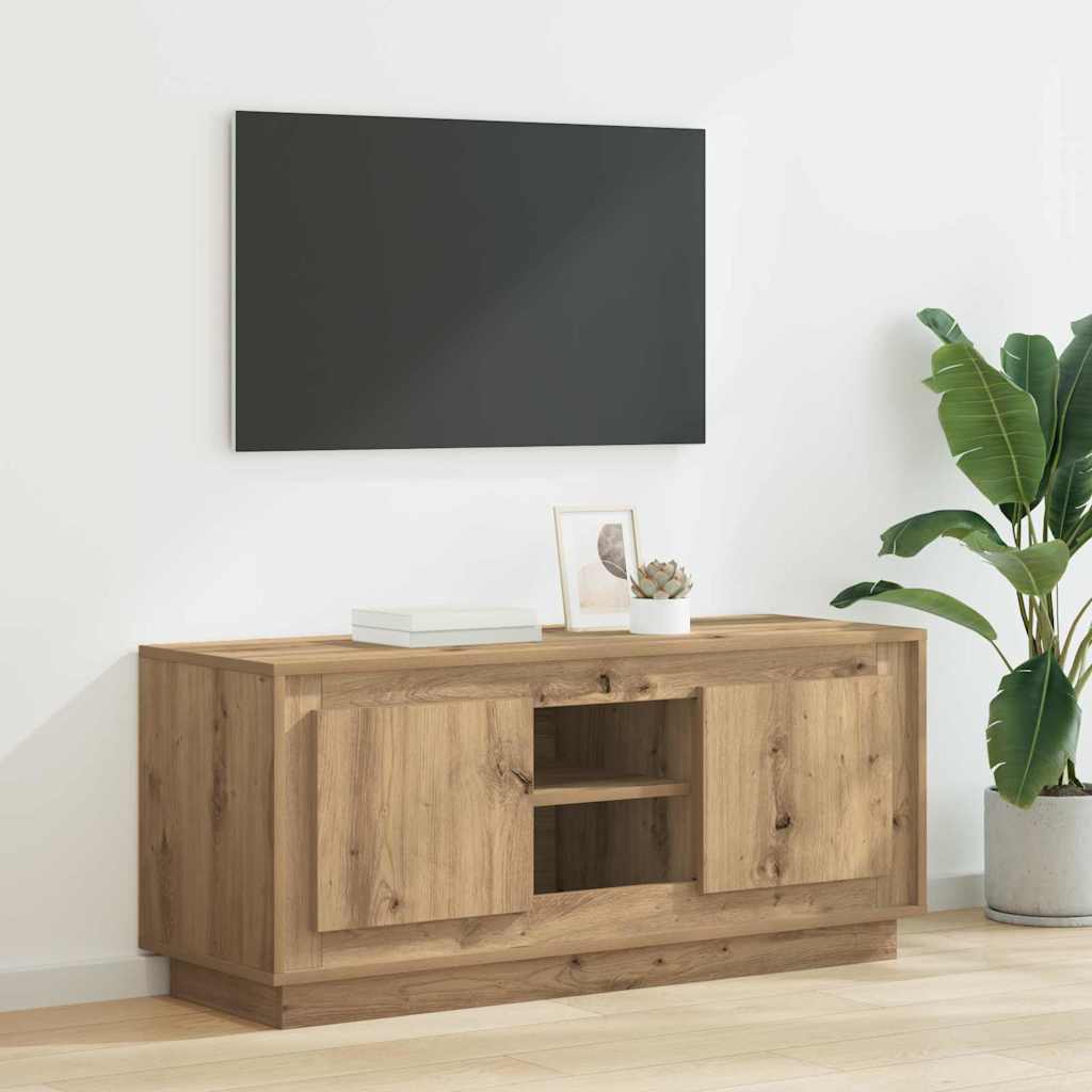 Televizoriaus spintelė Amatininkų ąžuolas 102 x 35 x 45 cm