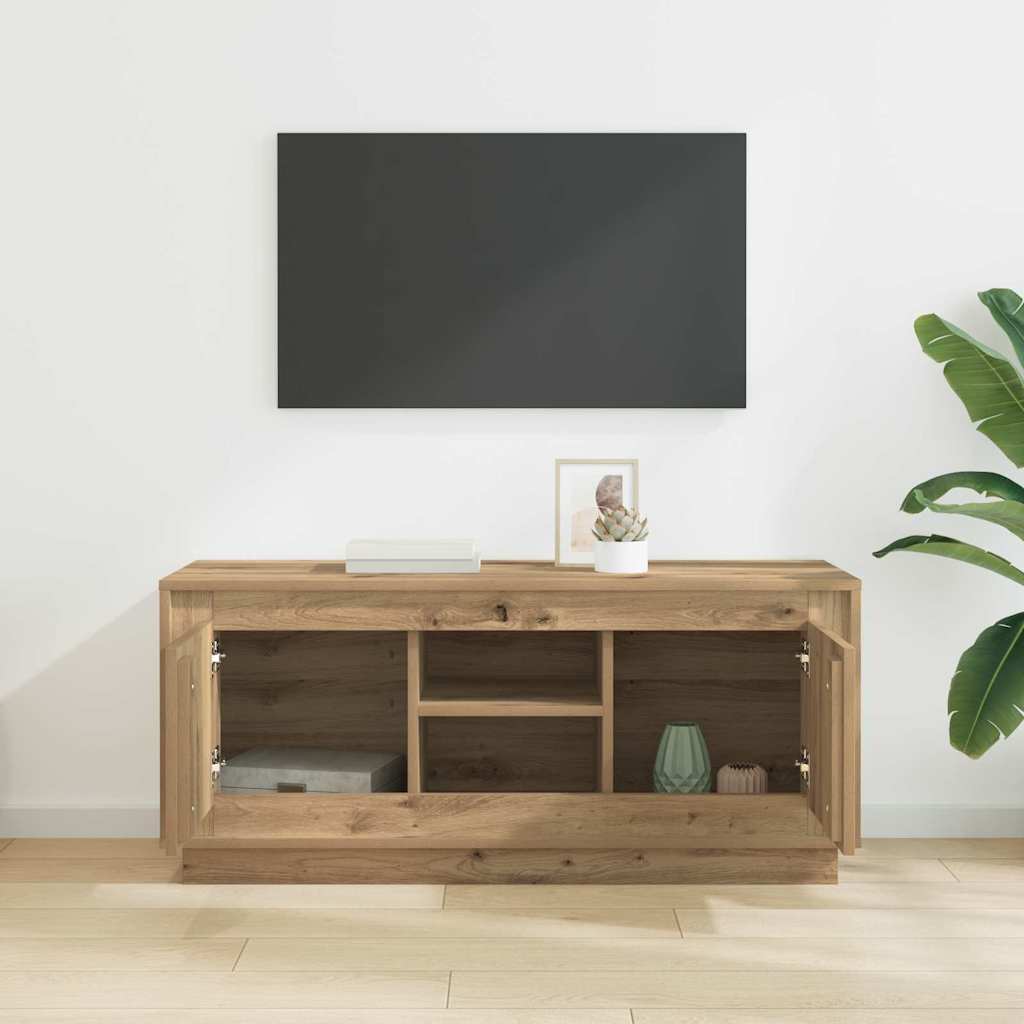 Televizoriaus spintelė Amatininkų ąžuolas 102 x 35 x 45 cm