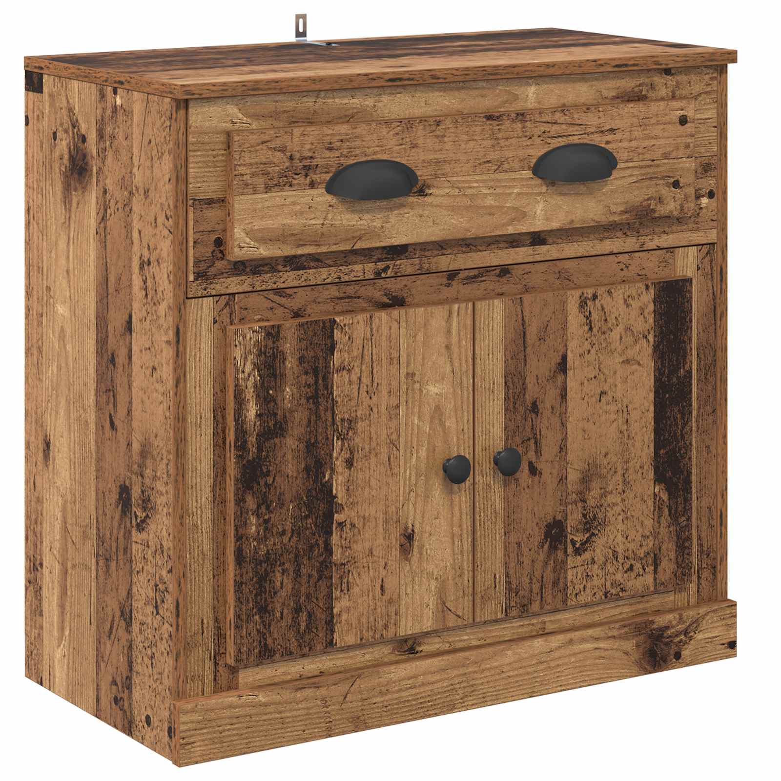 Augsta kumode ar atvilktnēm, antīka koksne 70 x 35,5 x 67,5 cm