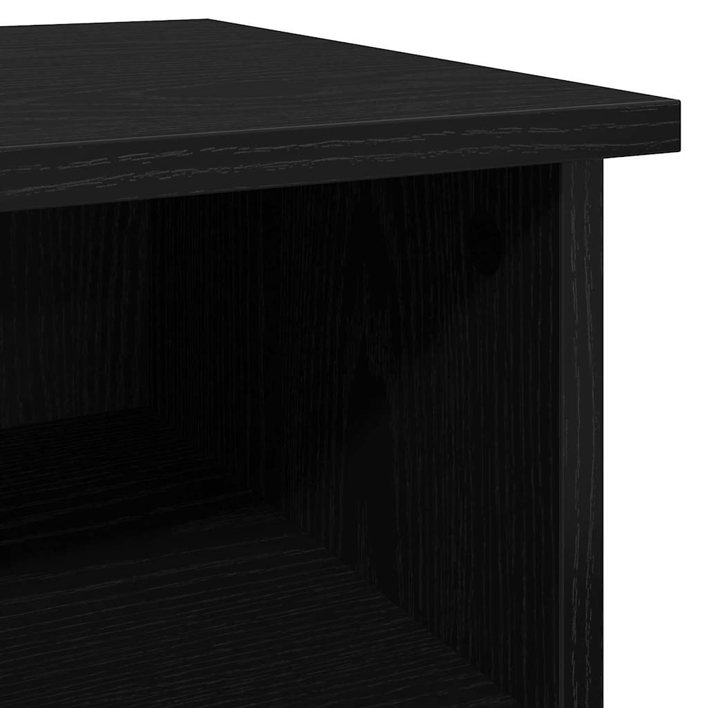 Kabalas Juodas ąžuolas 100 x 35,5 x 60 cm Apdirbta mediena