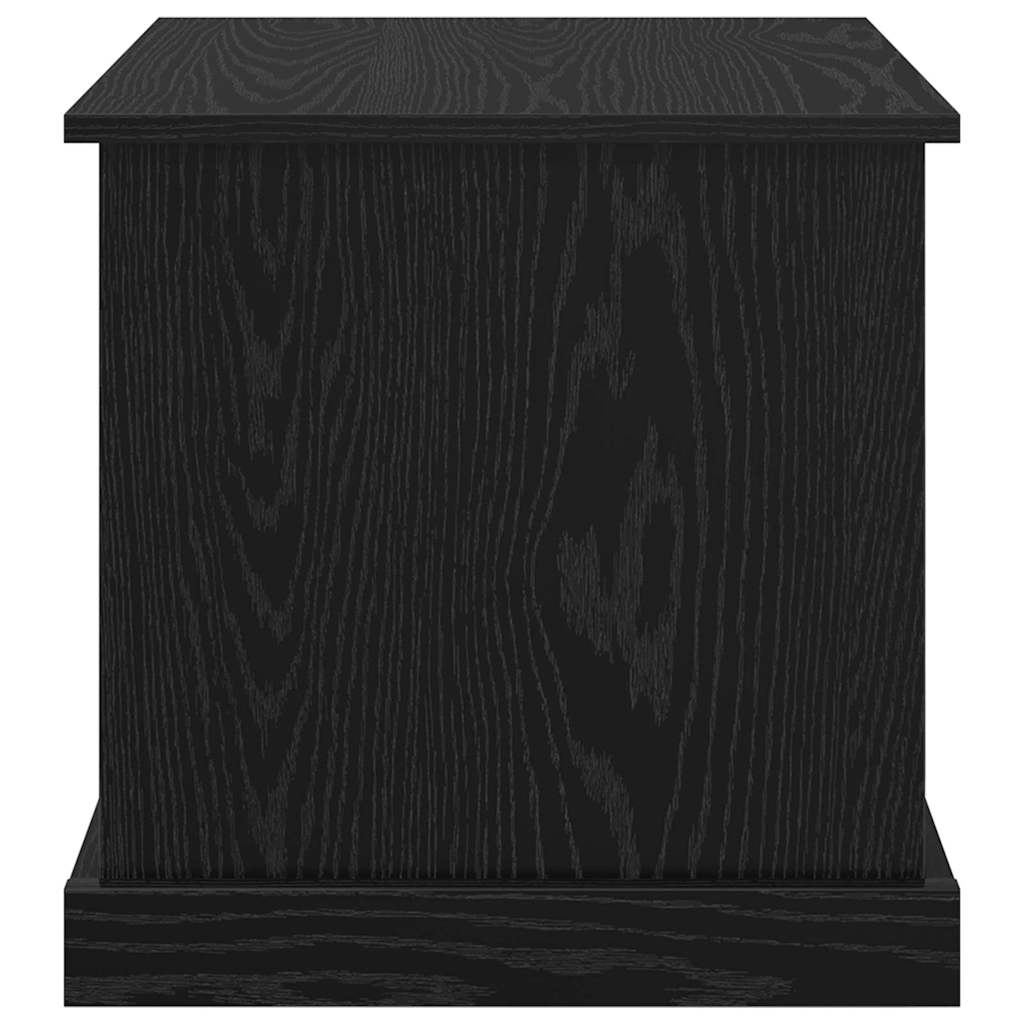 Coffee tables 3 pcs Black oak Engineered wood