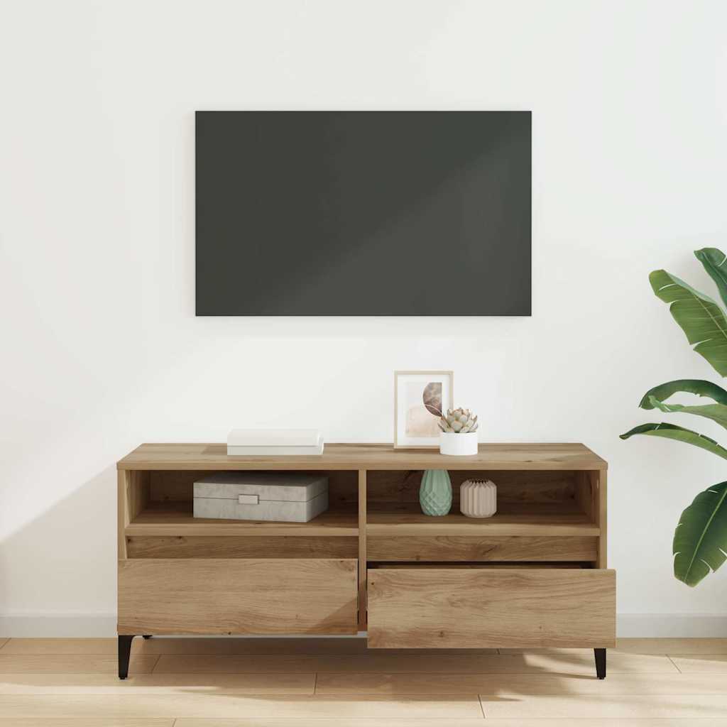 Televizoriaus spintelė Amatininkų ąžuolas 100 x 34,5 x 44,5 cm