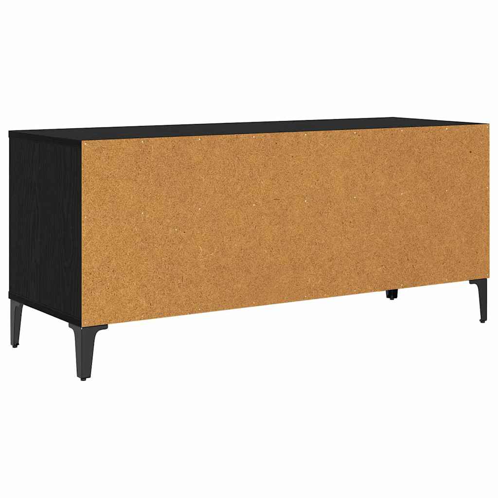 TV skapītis melns ozols 100 x 34,5 x 44,5 cm