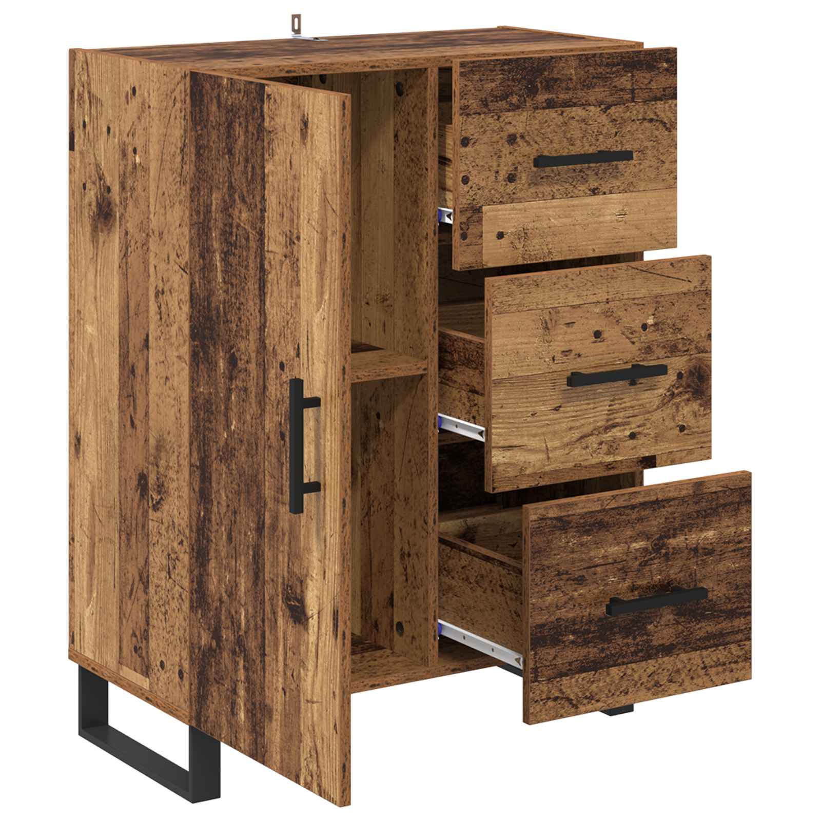 Kabalas su stalčių Senovinis medis 69,5 x 34 x 90 cm