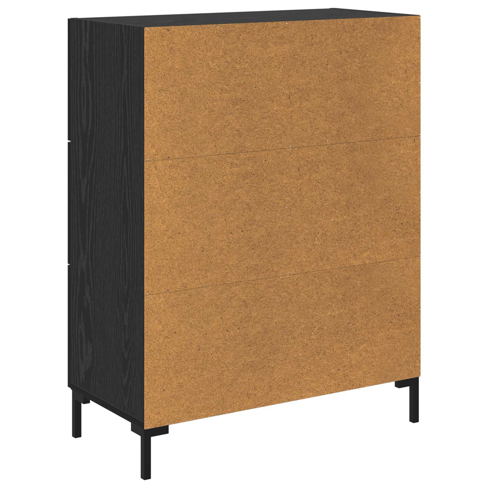 Kabalas melns ozols 69.5 x 34 x 90 cm Apstrādāta koksne
