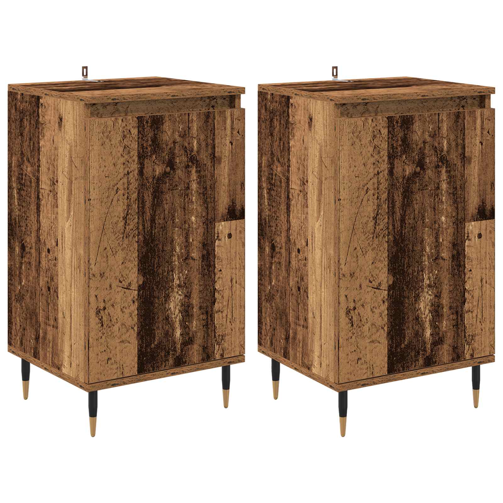 Kabalas 2 pcs Senovinis medis 40 x 35 x 70 cm
