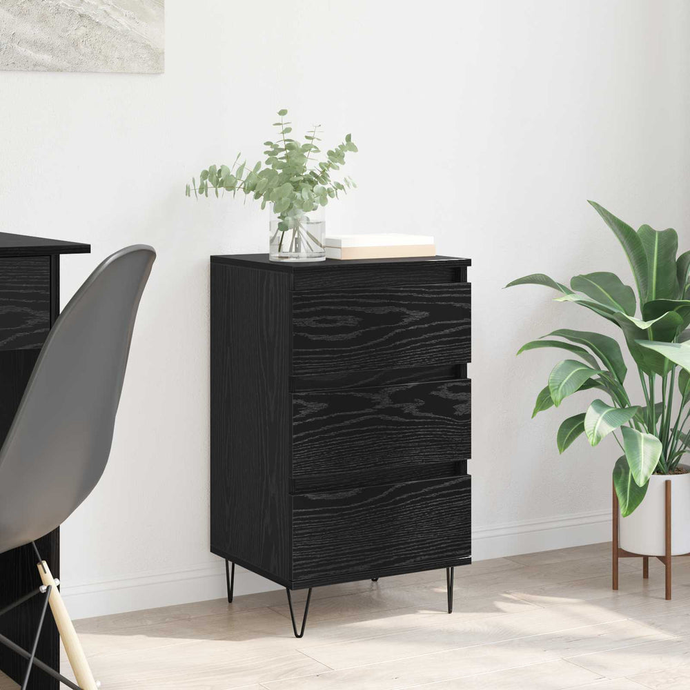 Kabalas su stalčių Juodas ąžuolas 40 x 35 x 70 cm