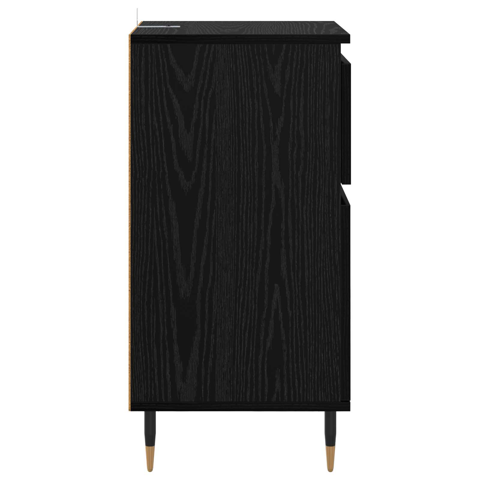 Skapis ar atvilktni Melns ozols 40 x 35 x 70 cm