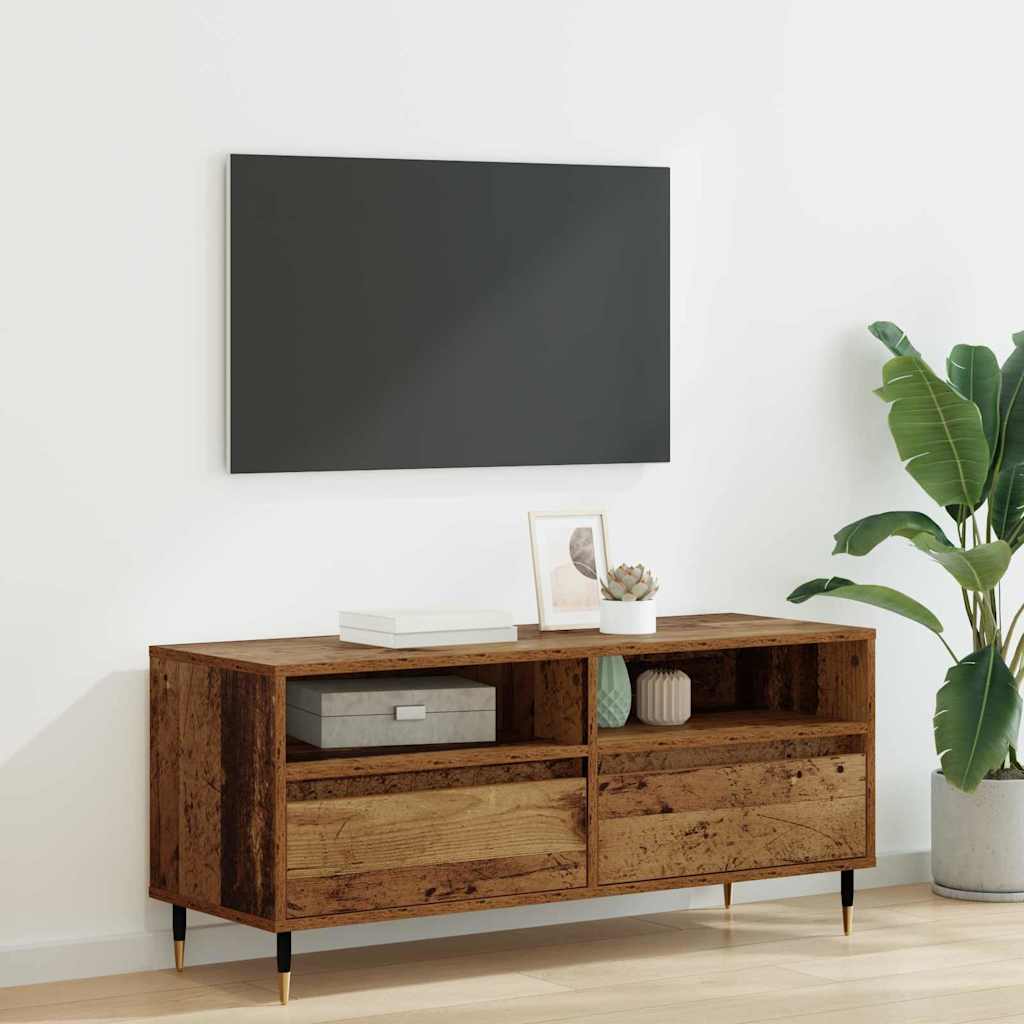 TV skapītis, antīks koks 100 x 34,5 x 44,5 cm