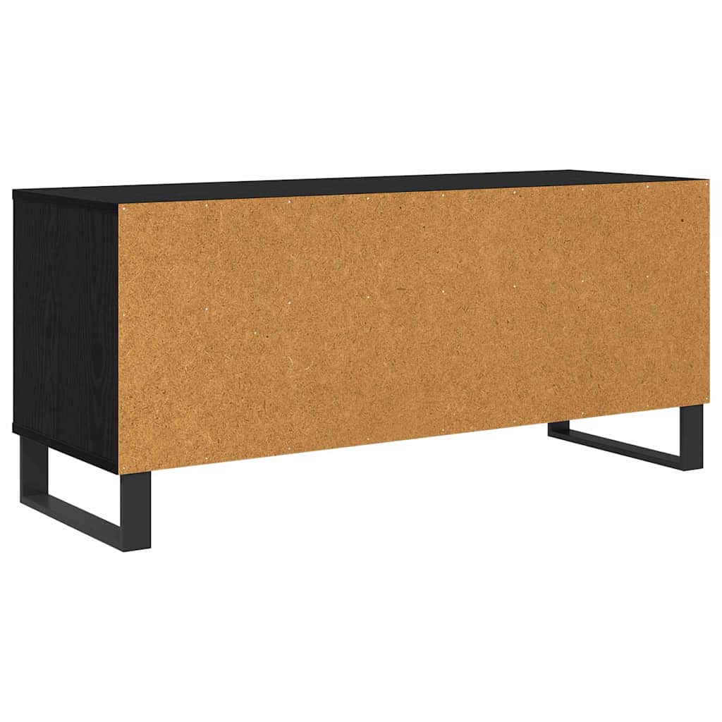 TV skapītis melns ozols 100 x 34,5 x 44,5 cm