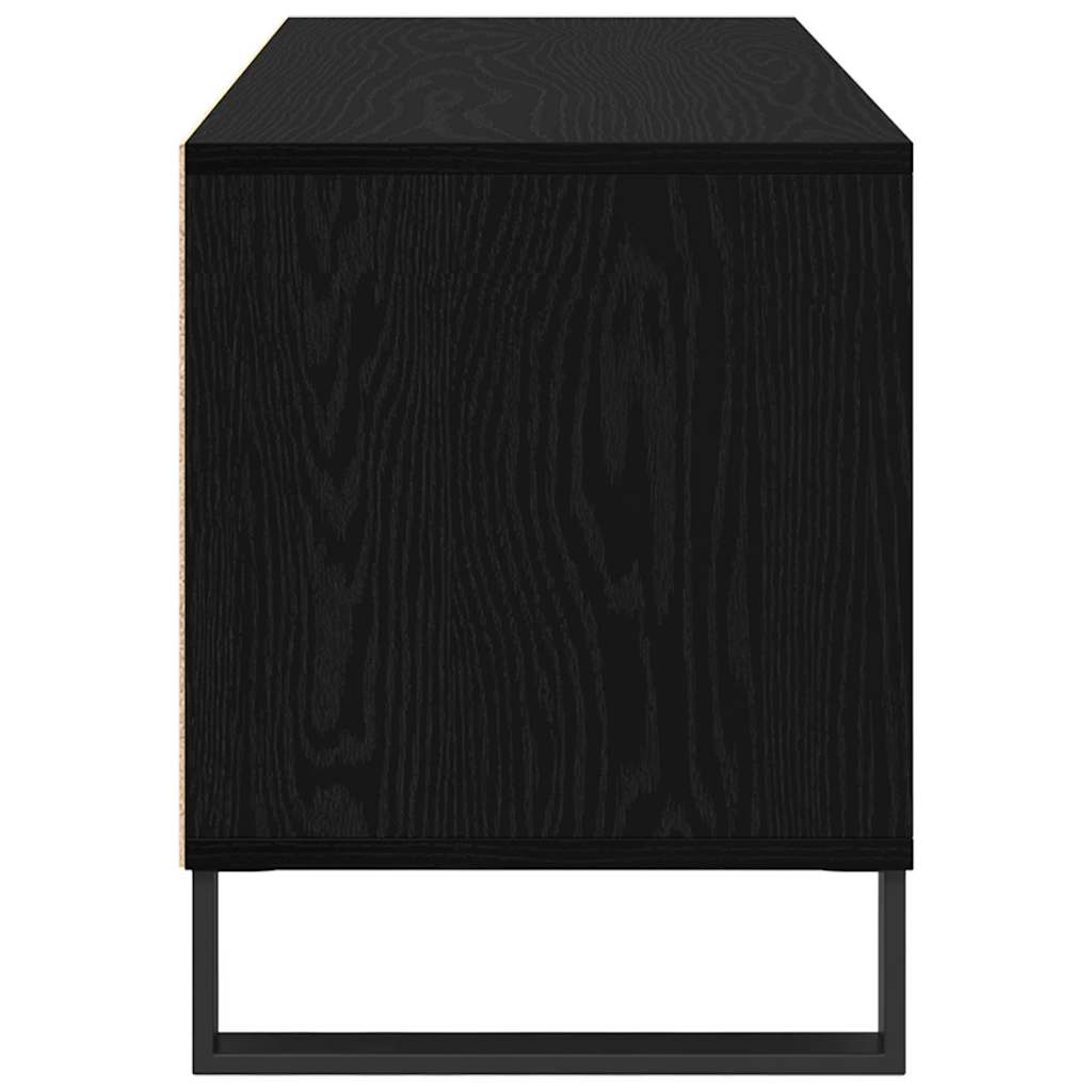 TV skapītis melns ozols 100 x 34,5 x 44,5 cm