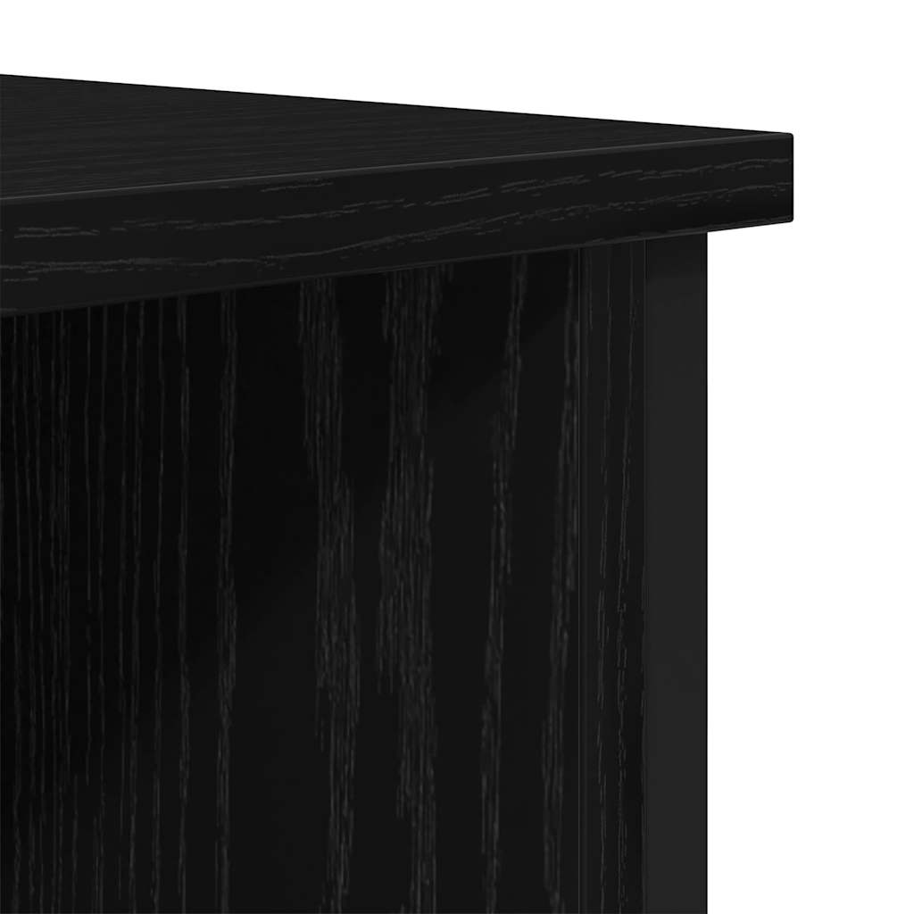 Televizoriaus spintelė Juodas ąžuolas 100 x 40 x 50 cm