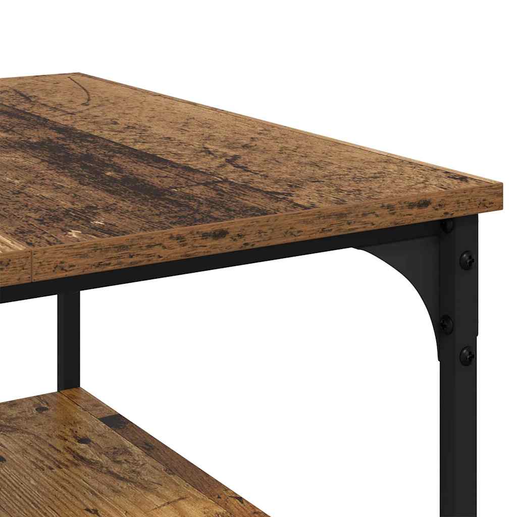 Coffee Table Antique Wood 55 x 55 x 40 cm
