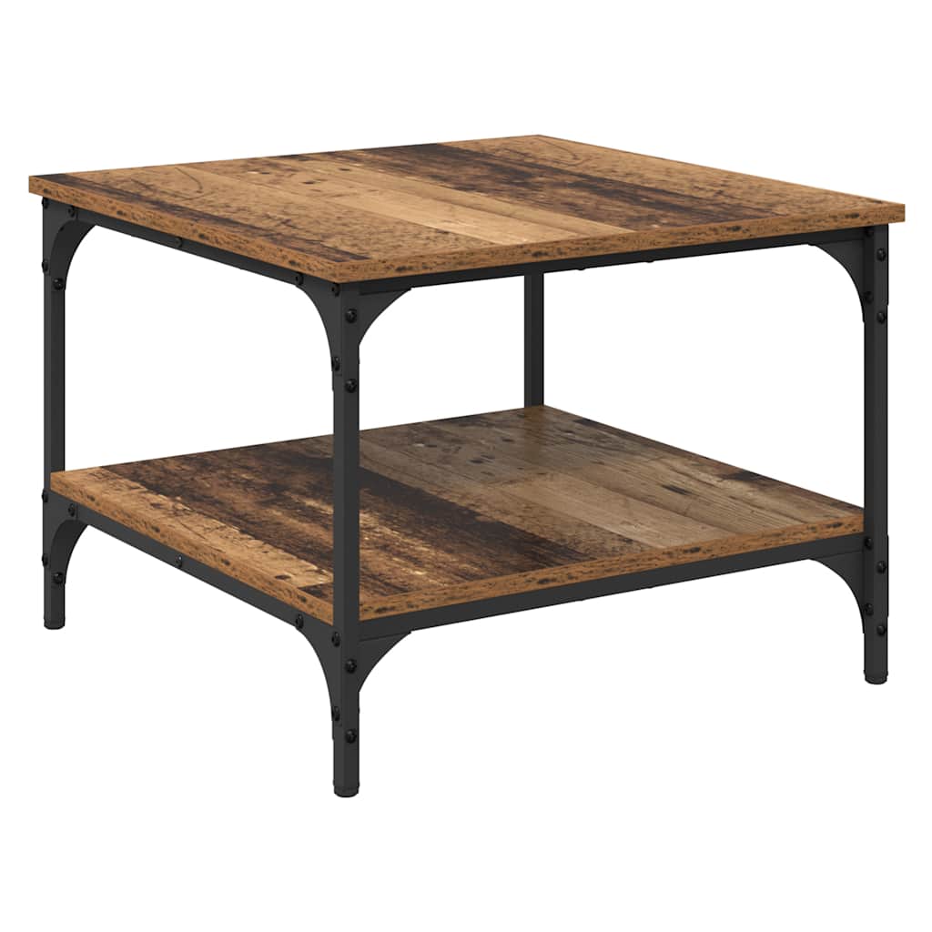 Coffee Table Antique Wood 55 x 55 x 40 cm