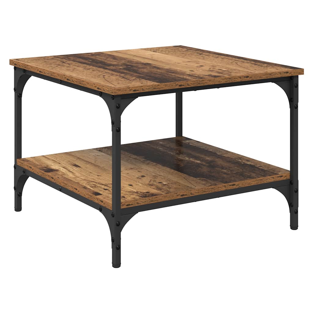 Coffee Table Antique Wood 55 x 55 x 40 cm