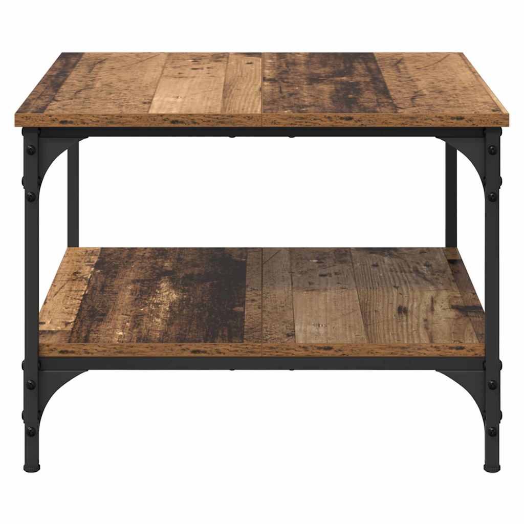 Coffee Table Antique Wood 55 x 55 x 40 cm