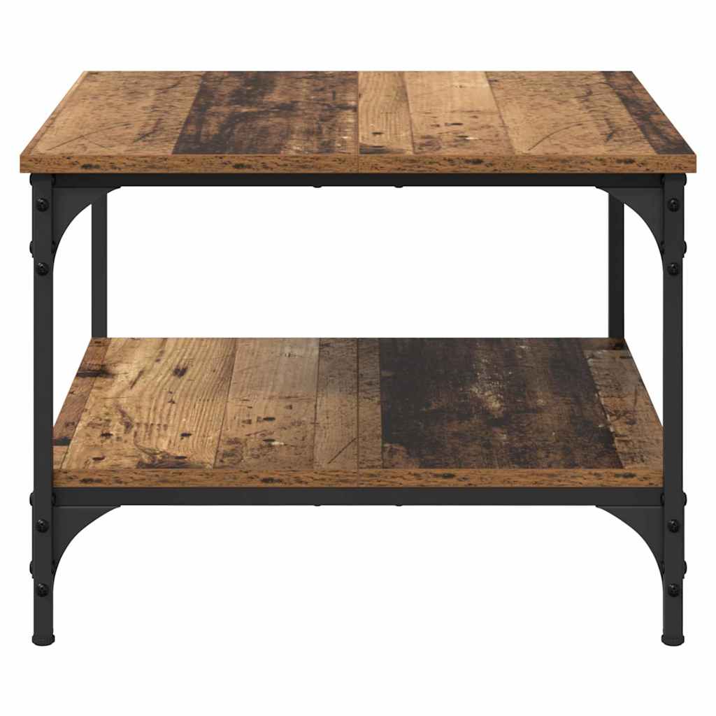 Coffee Table Antique Wood 55 x 55 x 40 cm
