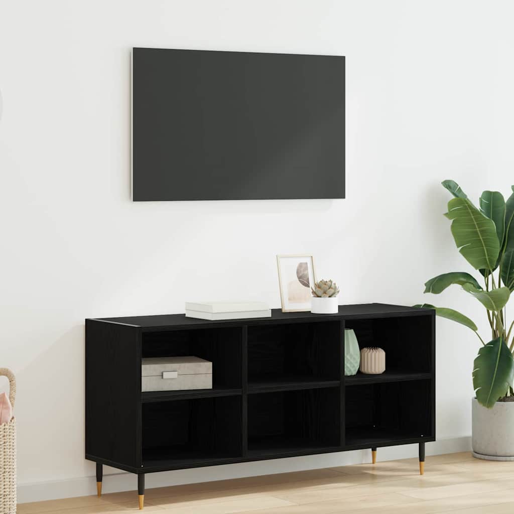 TV galdiņš melns ozols 103,5 x 30 x 50 cm