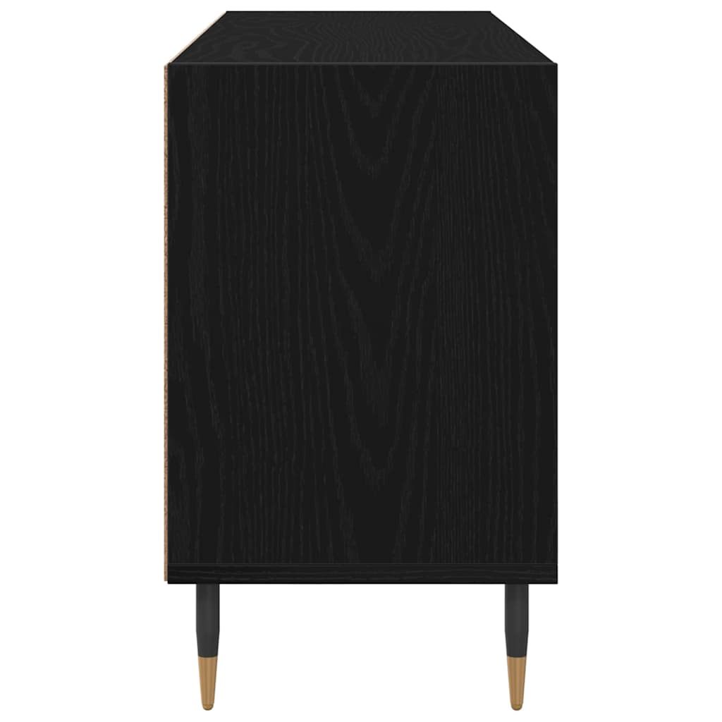 TV galdiņš melns ozols 103,5 x 30 x 50 cm